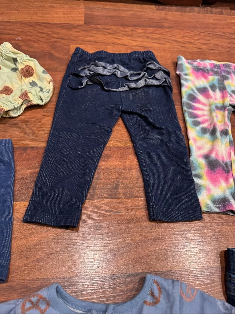 Granimals - Bundle - 9 Items of Pants, Shorts, and Bubble Romper in 18 month